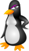 Female Cartoon Penguin Clip Art